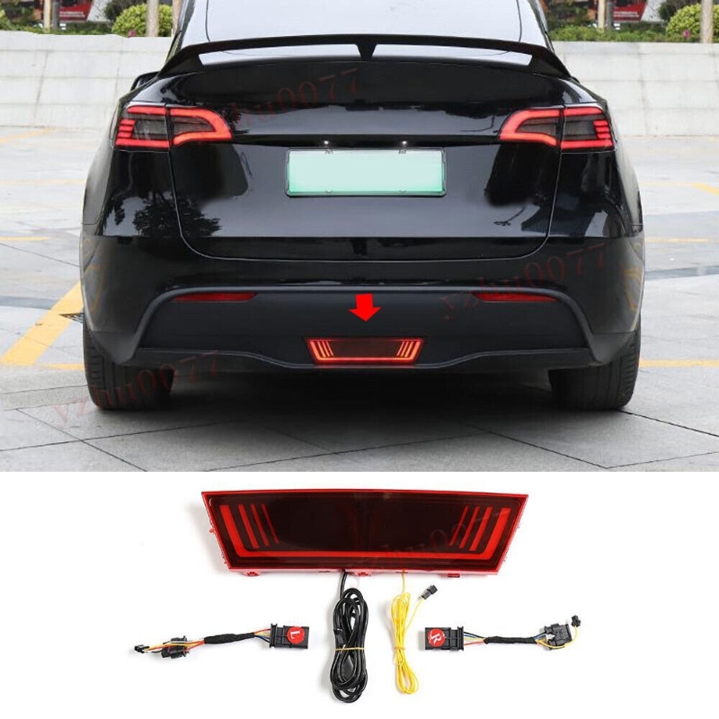 Tesla Model Y Arka Tampon Aydinlatma(2019-2023)