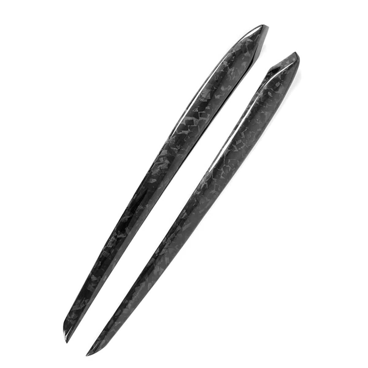 Door Trim for Tesla Model 3/Y - Real Molded Carbon Fiber
