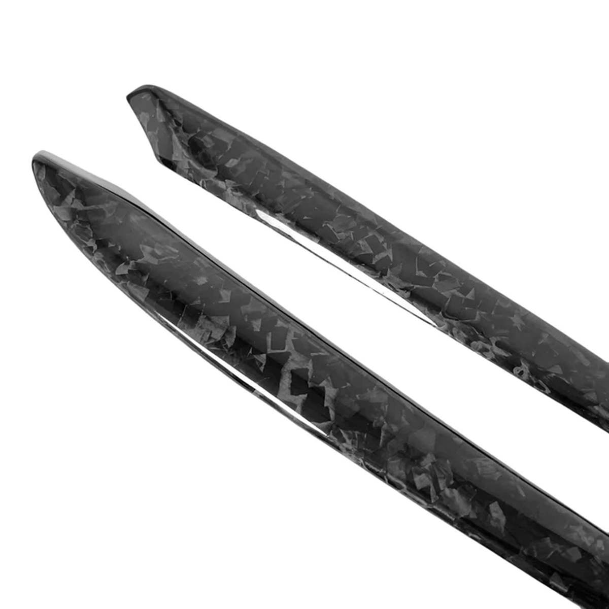 Door Trim for Tesla Model 3/Y - Real Molded Carbon Fiber