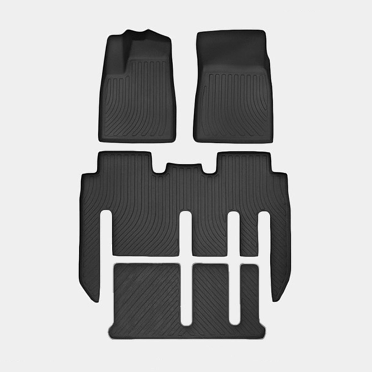 Tesla Model X Floor Mats 7 Seater 20212024 TESMAG