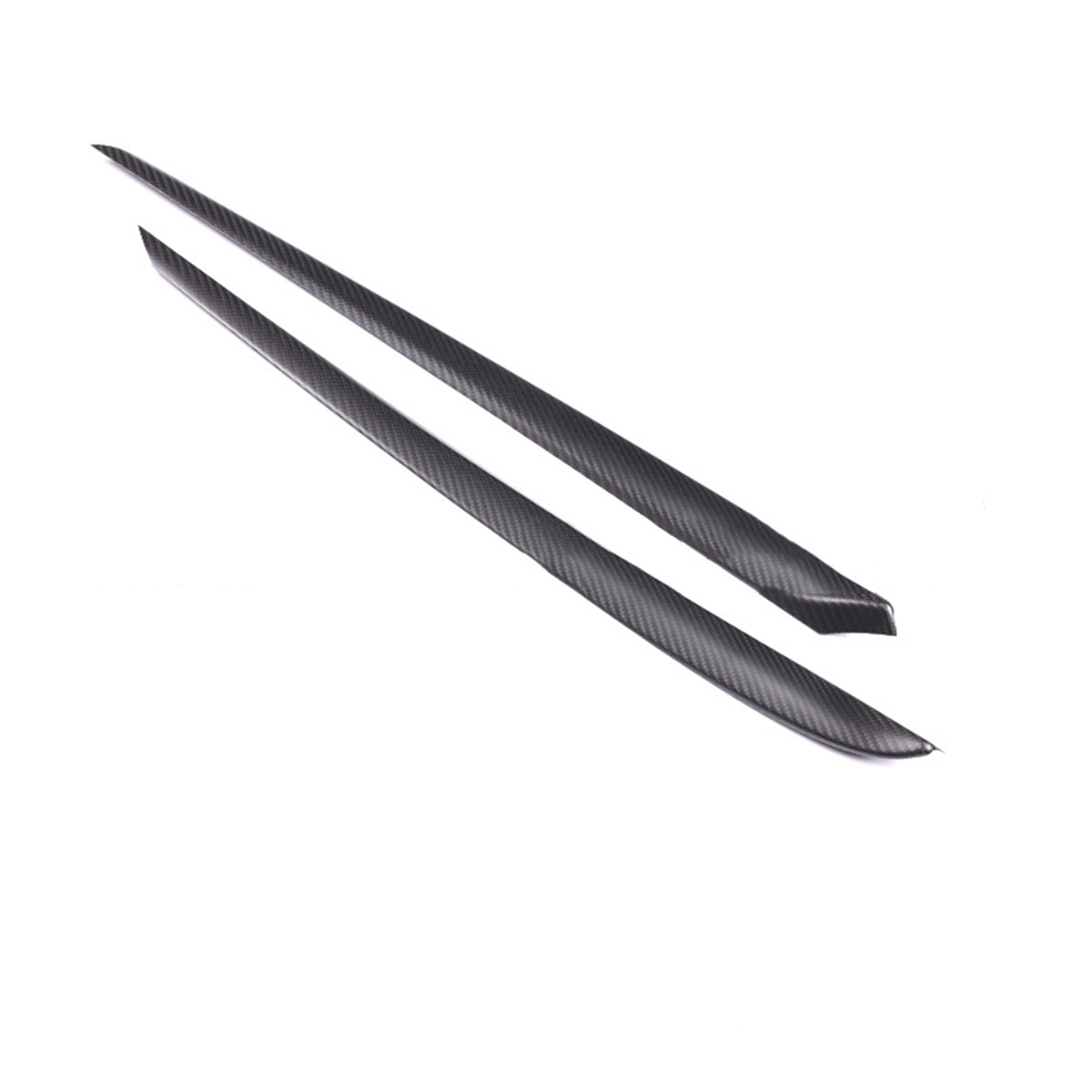 Door Trim for Tesla Model 3/Y - Real Molded Carbon Fiber