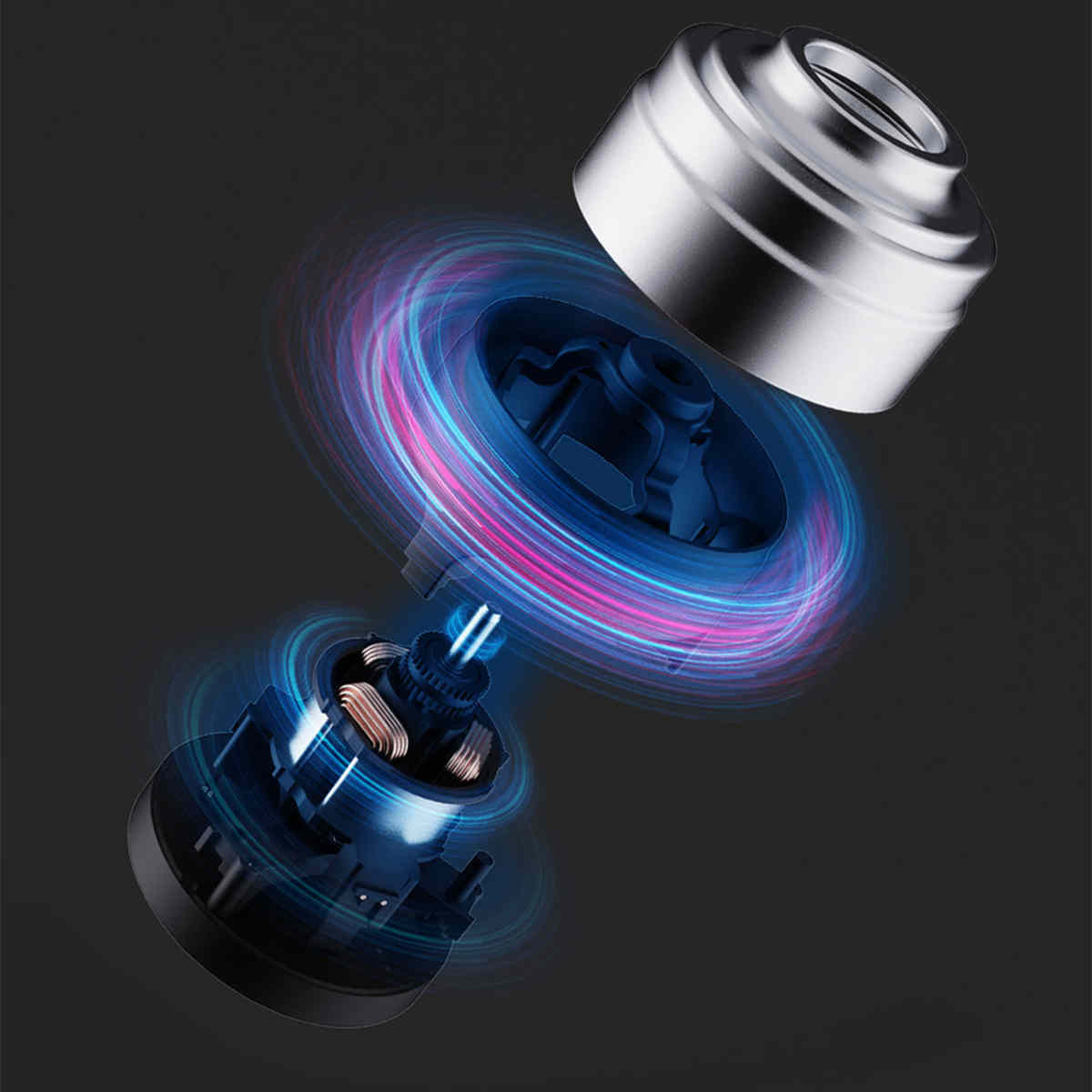 Two-in-one Tesla vacuum cleaner and inflator