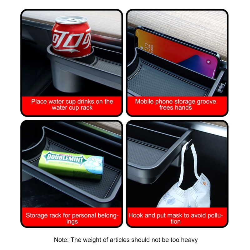2022 Passenger Storage Box for Tesla Models 3 and Y