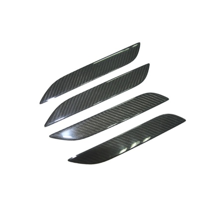 Real Carbon Fiber Door Handle Trim for Tesla Model S