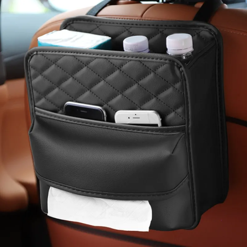 2Pcs Tesla Seat Back Multipurpose Storage Bag