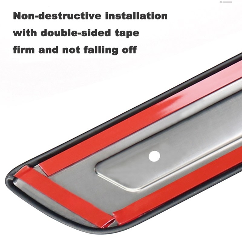 Stainless Steel Threshold Protection Strip for Tesla Model 3/Y