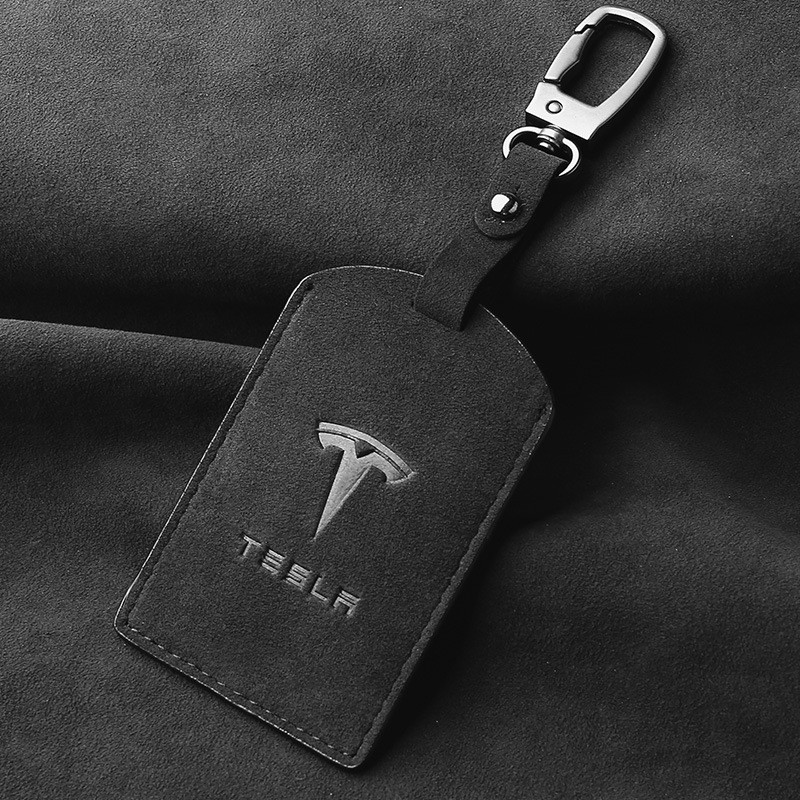 Suitable for Tesla Model 3/Y/S/X Alcantara Key Holder
