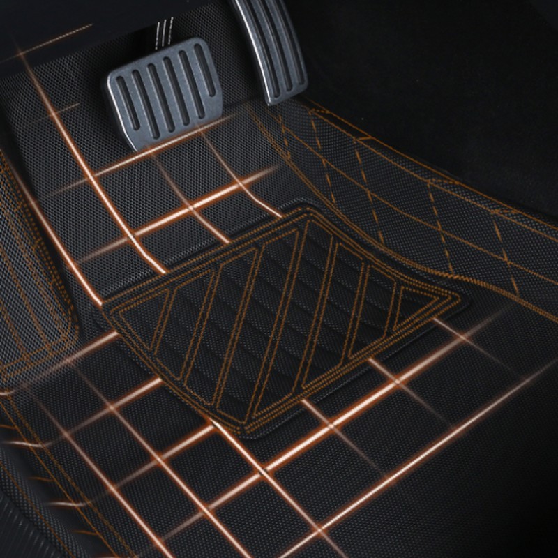 3D All Weather Tesla Model 3 Floor Mats(2020-2023)