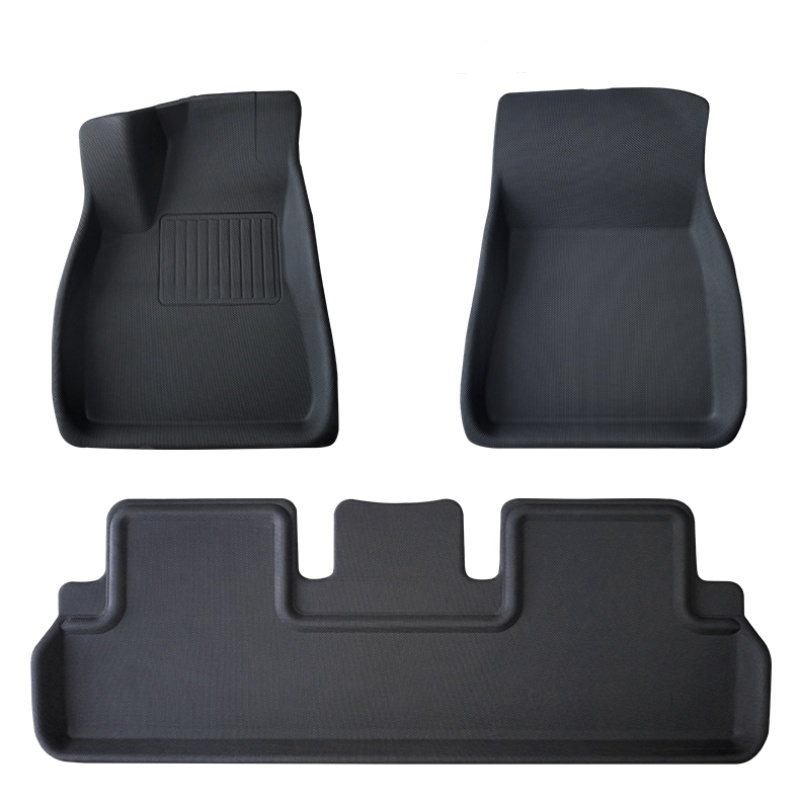 3D All Weather Tesla Model 3 Floor Mats(2020-2023)