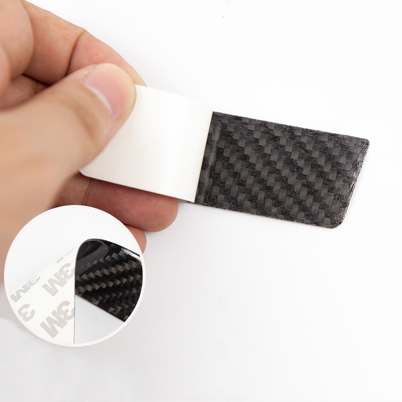 Tesla Model S Carbon Fiber Style Door Handle Protector