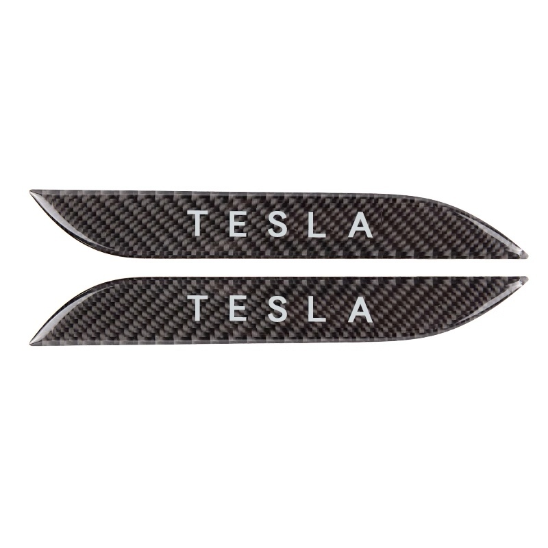 Tesla Model S Carbon Fiber Style Door Handle Protector