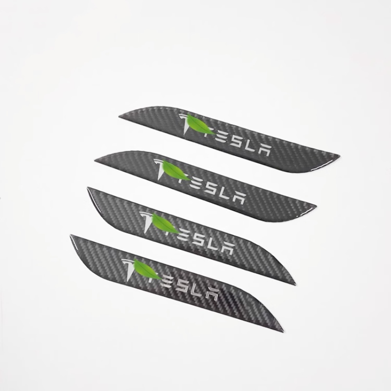 Tesla Model S Carbon Fiber Style Door Handle Protector