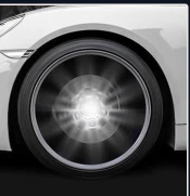 Tesla Model S/3/X/Y LED Floating Cap