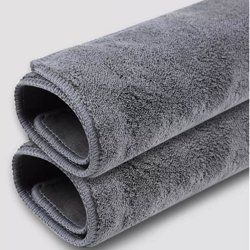 2Pcs Tesla Multipurpose Coral Fleece Towel
