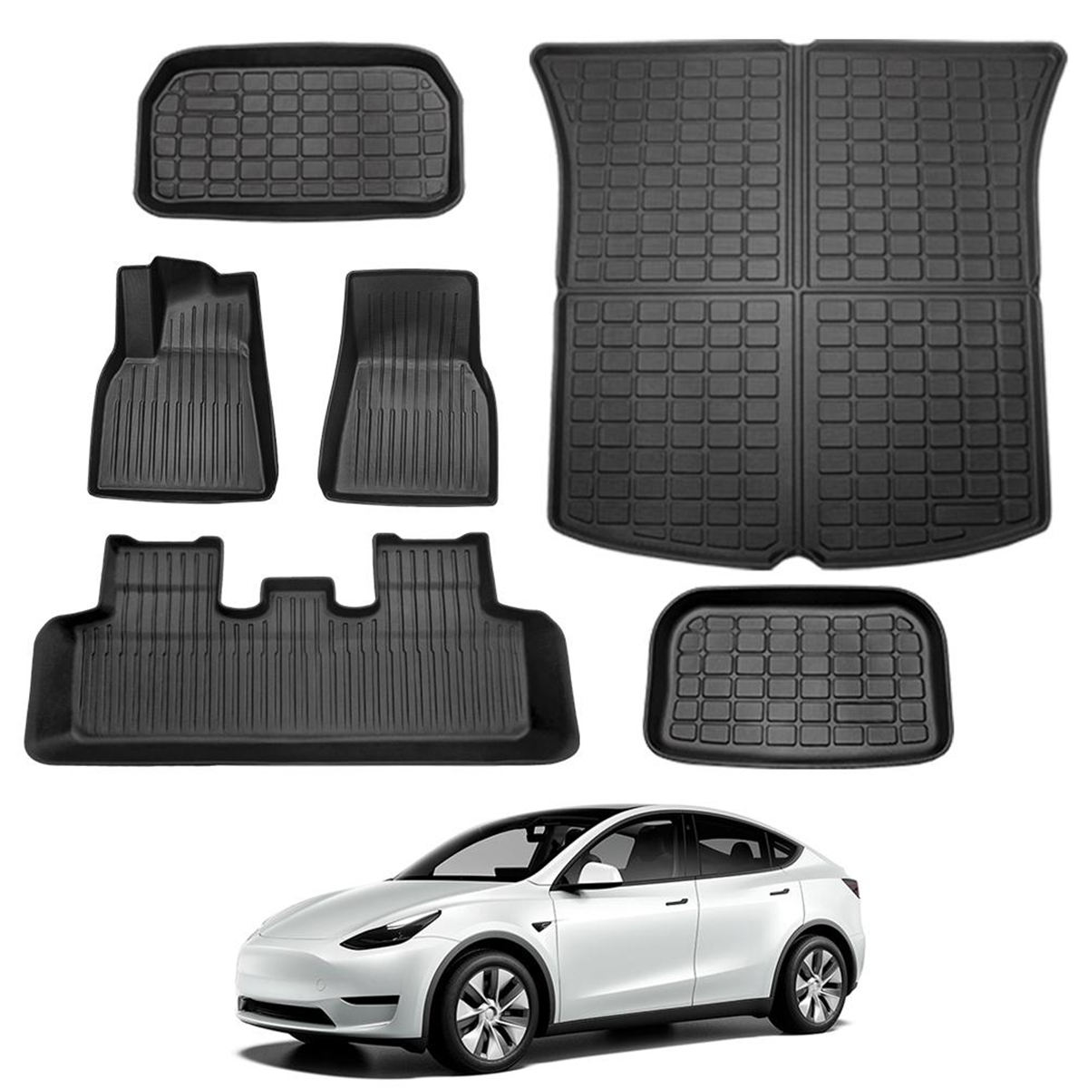 Floor Mats for the Tesla Model Y 3D Left rudder