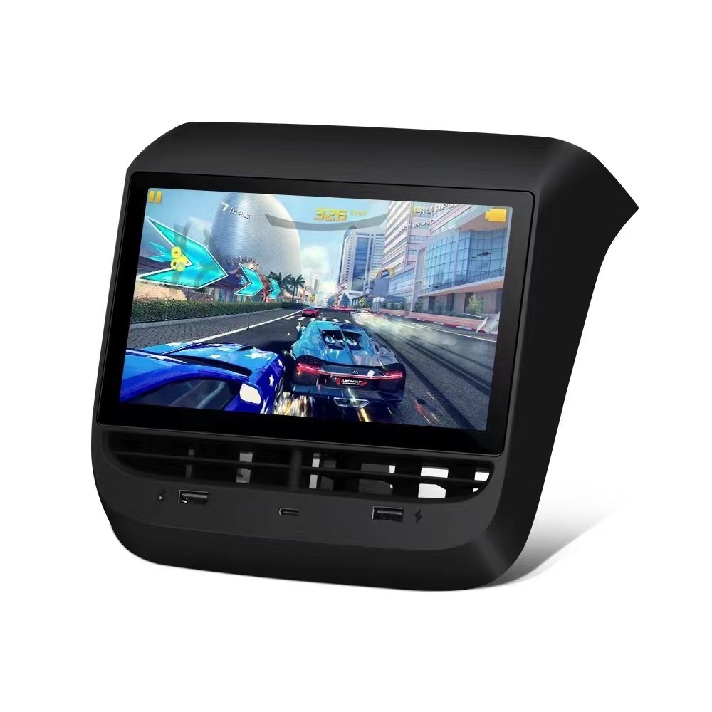 Rear Entertainment and Climate Control Touch Screen Display for Tesla Model 3/Y