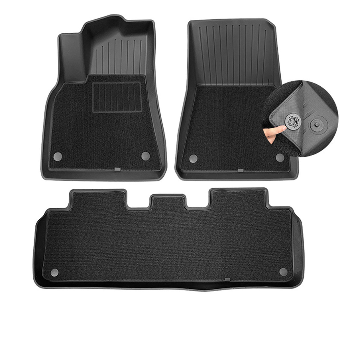 TPE Foot Mats for Tesla Model Y(2019-2023)