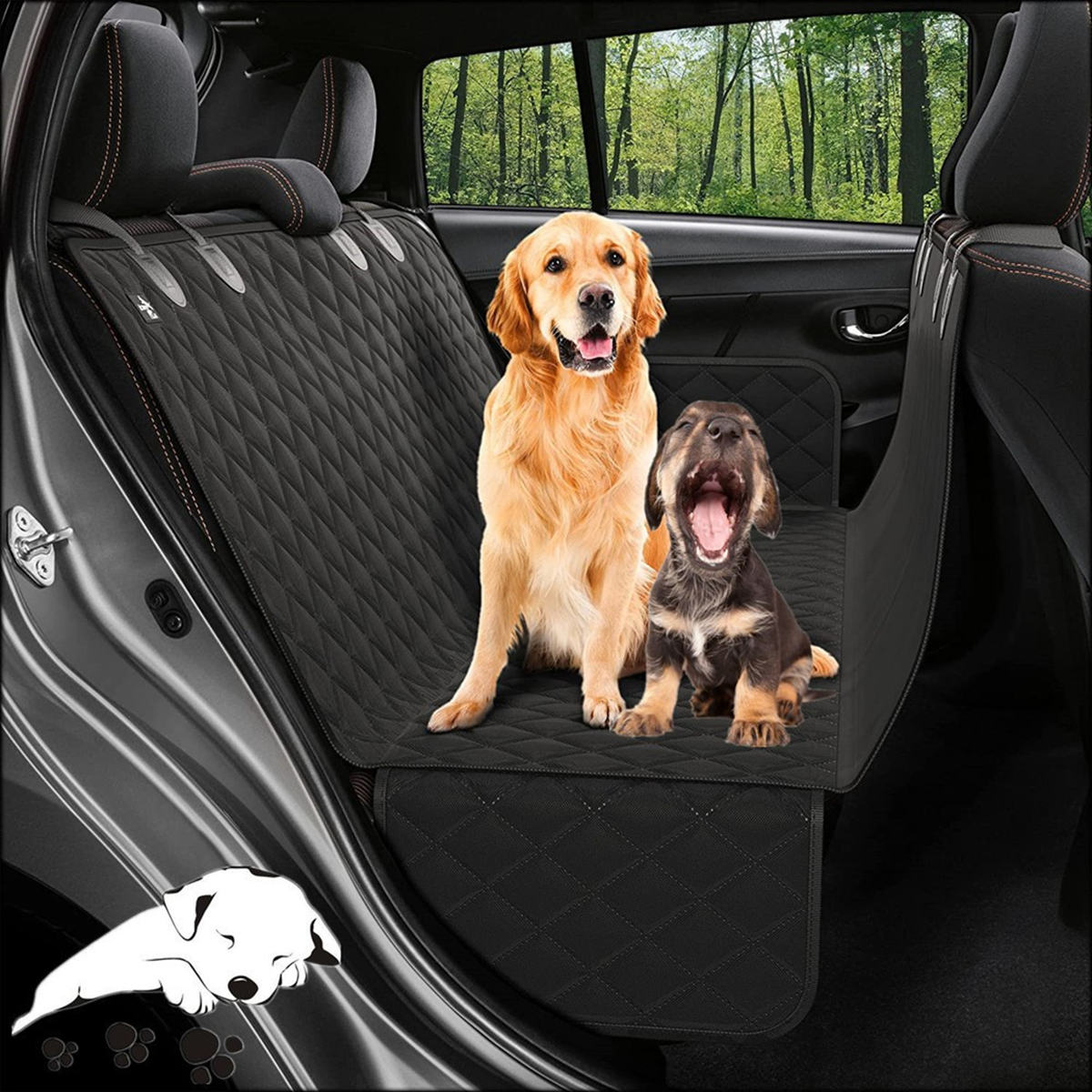 Tesla Model 3 / S / X /Y Backseat Dog Cover 2017 - 2023
