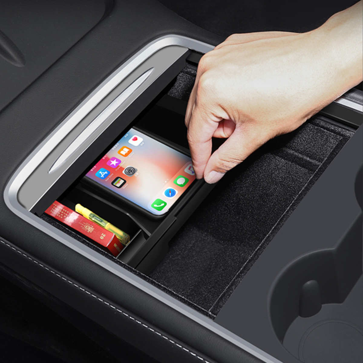 Center Armrest Storage Box for Tesla Model 3/Y