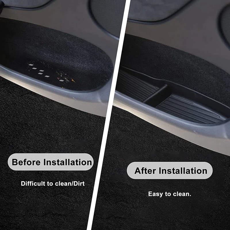 Car Under Door Storage Box for Tesla Model 3/Y (4 pcs)