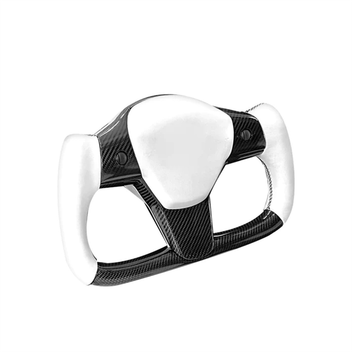 Mods to the Tesla Model 3 / Y Plaid Yoke steering wheel