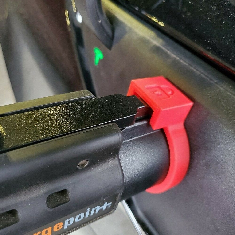 Tesla J1772 Adapter Lock