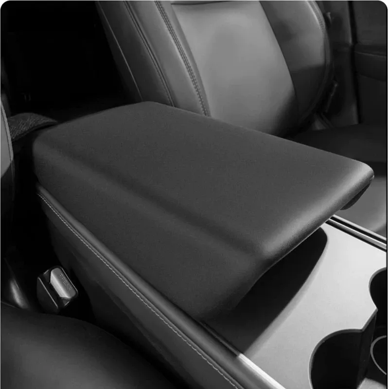 TPE Center Console Armrest Cover For Tesla Model 3/Y (2017-2023)