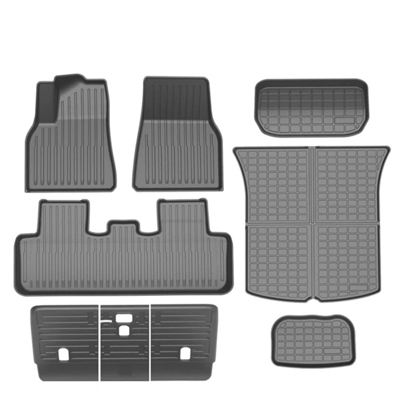 Floor Mats for the Tesla Model Y 3D - Left rudder 2017-2024