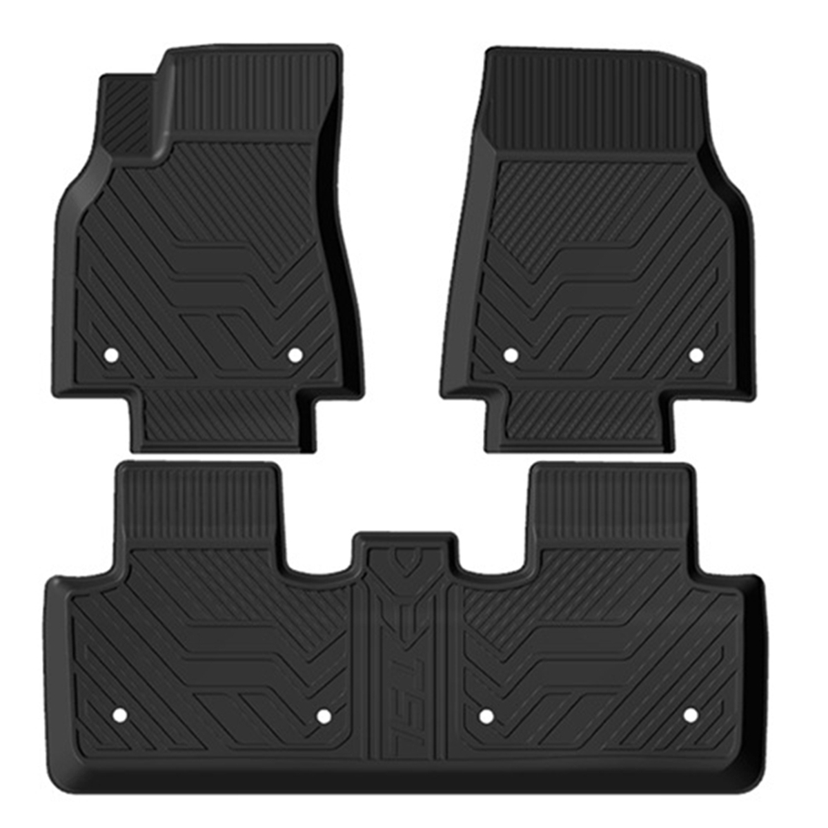 Tesla Model Y TPE Floor Mat - Left rudder-TESMAG