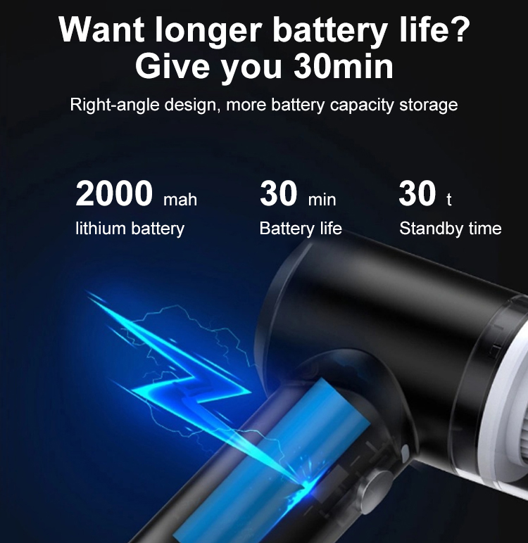 120W 9000pa Handheld Portable Vacuum Cleaner