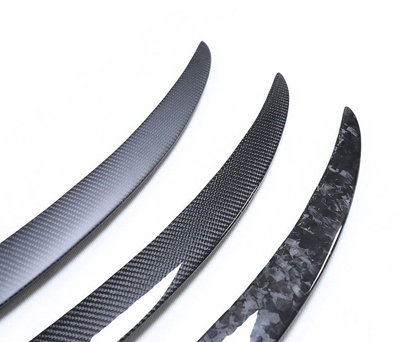 Tesla Model 3 Rear Spoiler - Real Molded Carbon Fiber