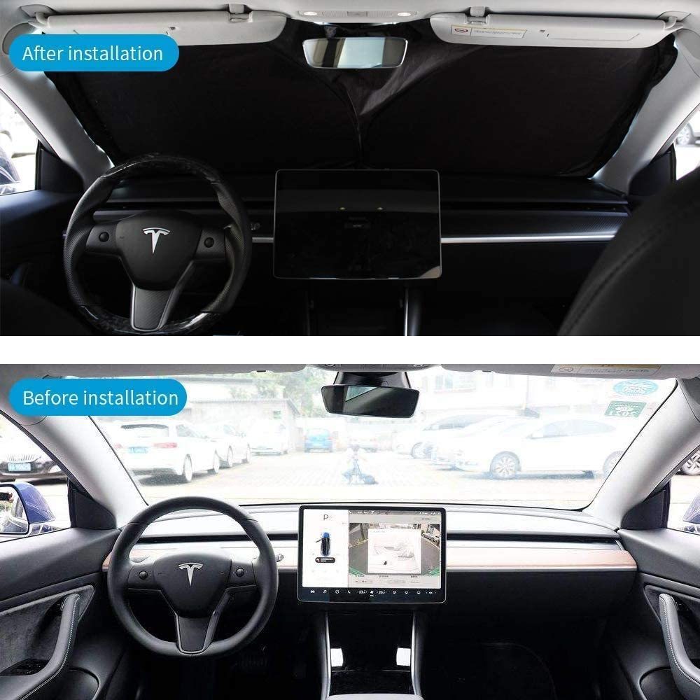 Glass Roof Sunshade for Tesla Model 3/Y