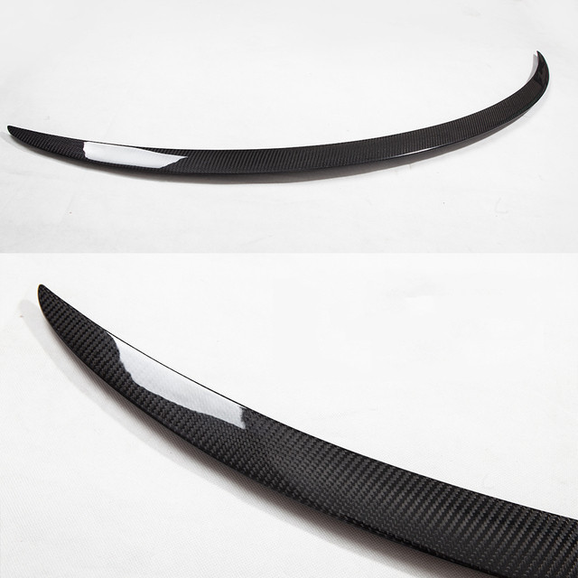 Tesla Model Y Aftermarket Spoiler - Real Molded Carbon Fiber