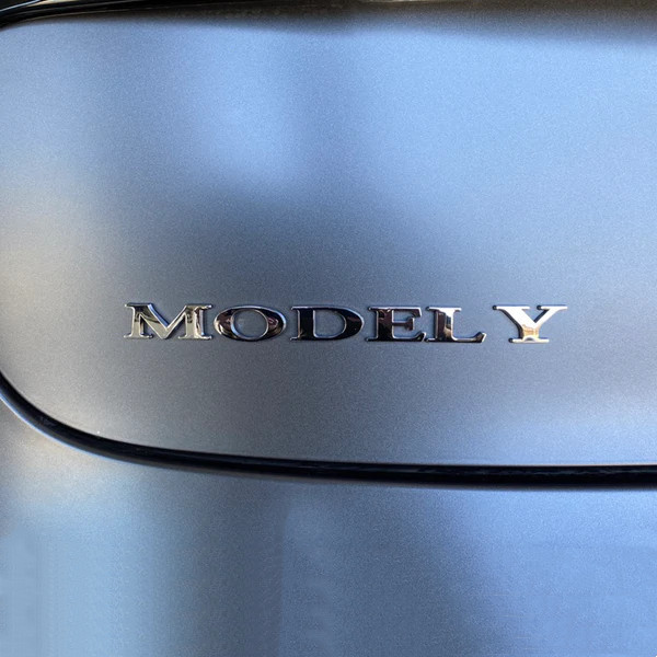 Tesla Black Emblem