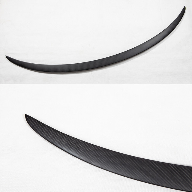 Tesla Model Y Aftermarket Spoiler - Real Molded Carbon Fiber