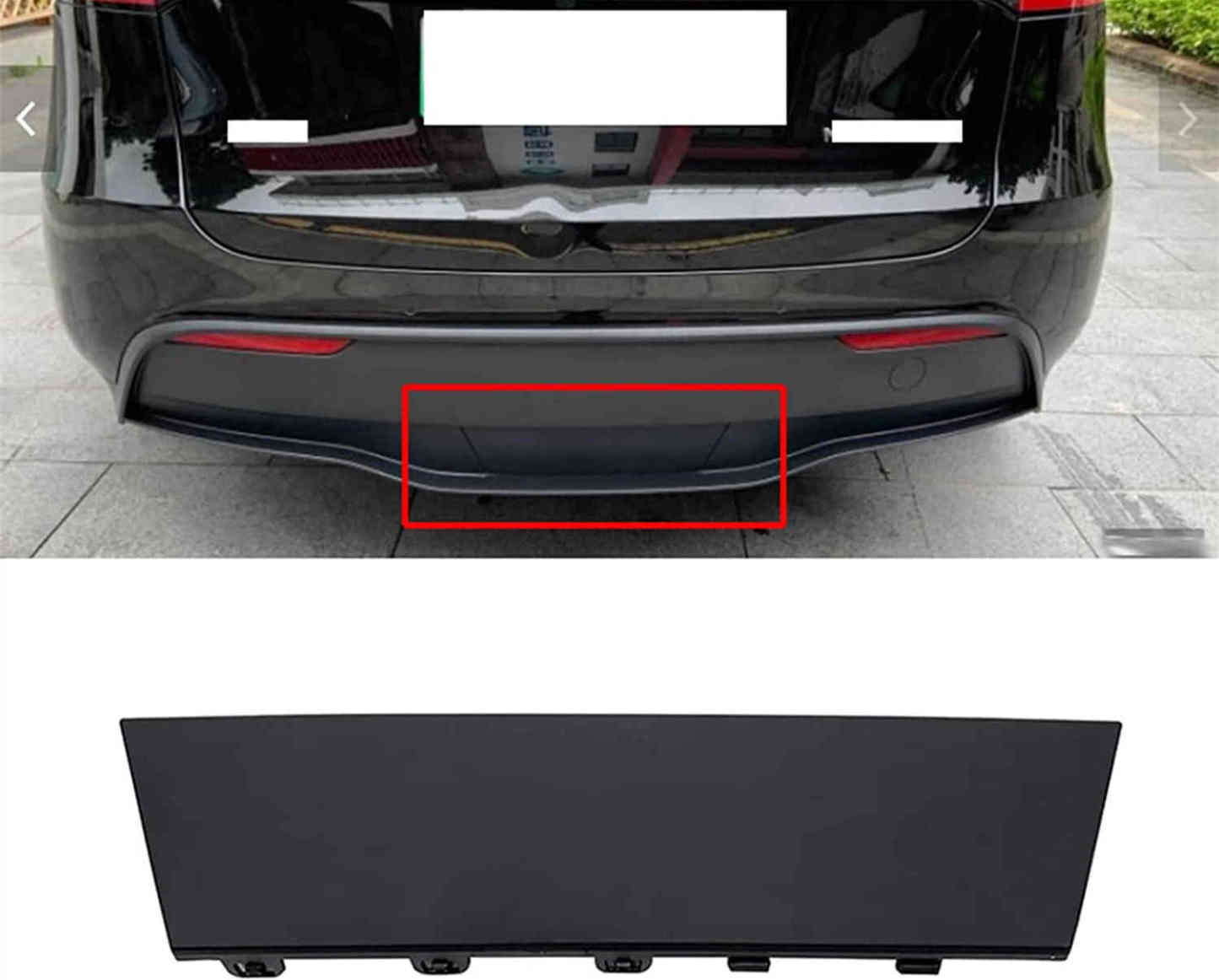 Tesla Model Y Rear Tow Hook Cover