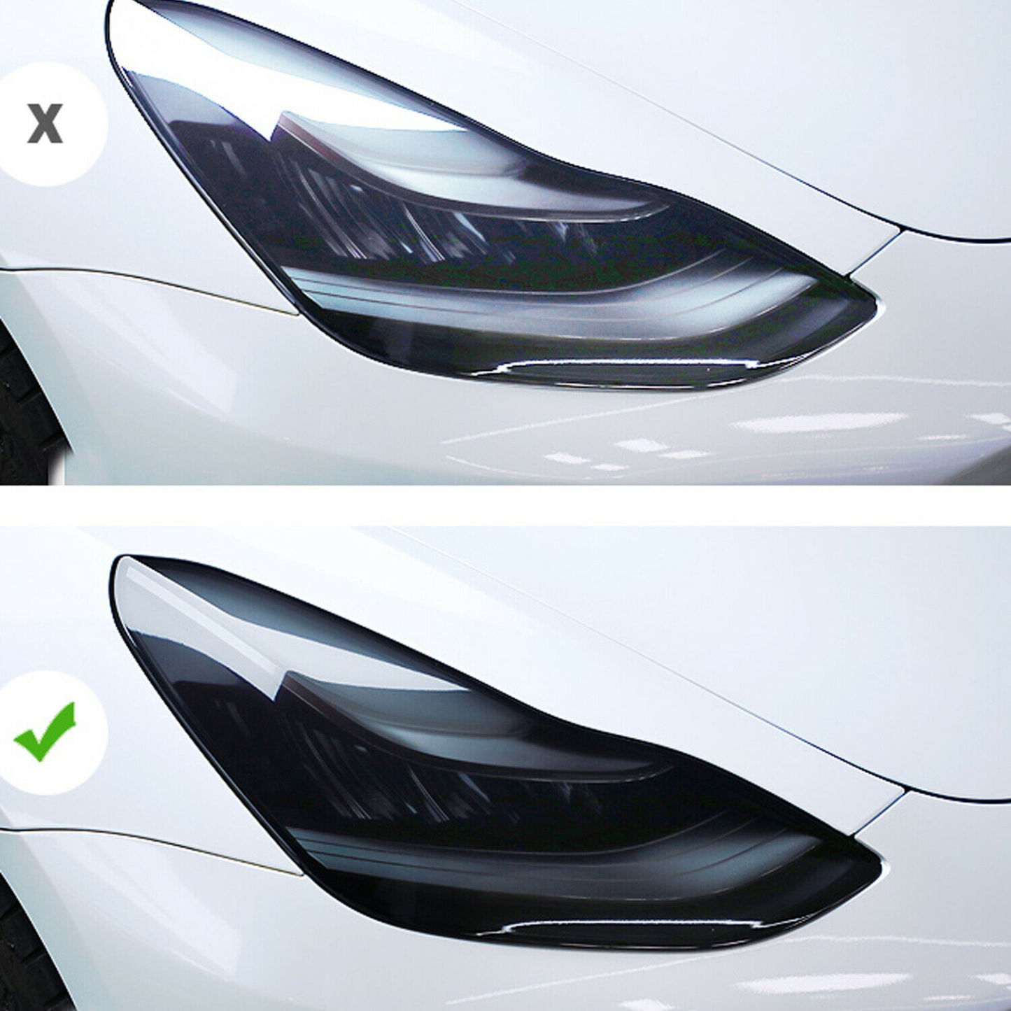 Headlight Film for Tesla Model S/3/X/Y