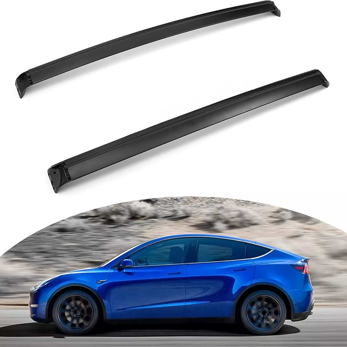 Tesla Model Y Roof Rack (set of 2) - With lock