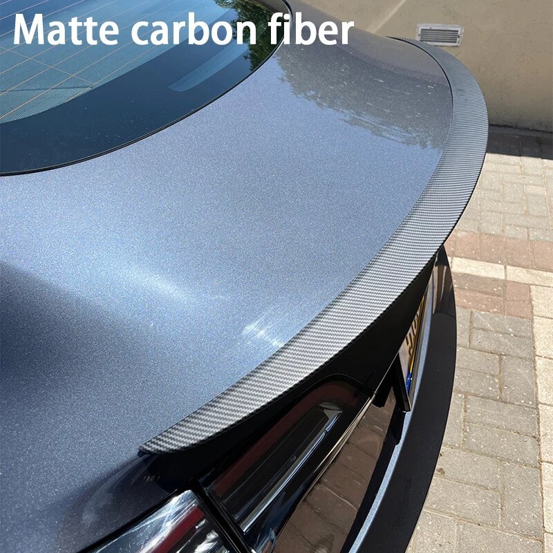 Carbon fiber pattern spoiler for Tesla Model 3(2017-2023)