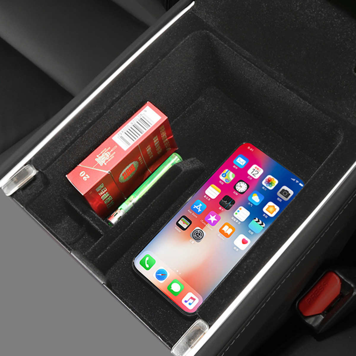 Center Armrest Storage Box for Tesla Model 3/Y
