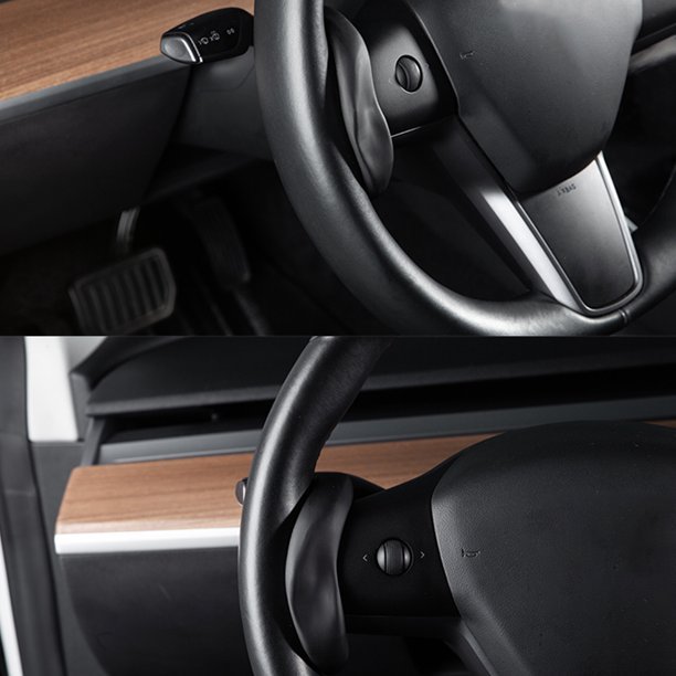 Steering Wheel Control Booster Counterweight Ring Automatic FSD Assisted Driving Compatible with Tesla Model S/3/X/Y-TESMAG