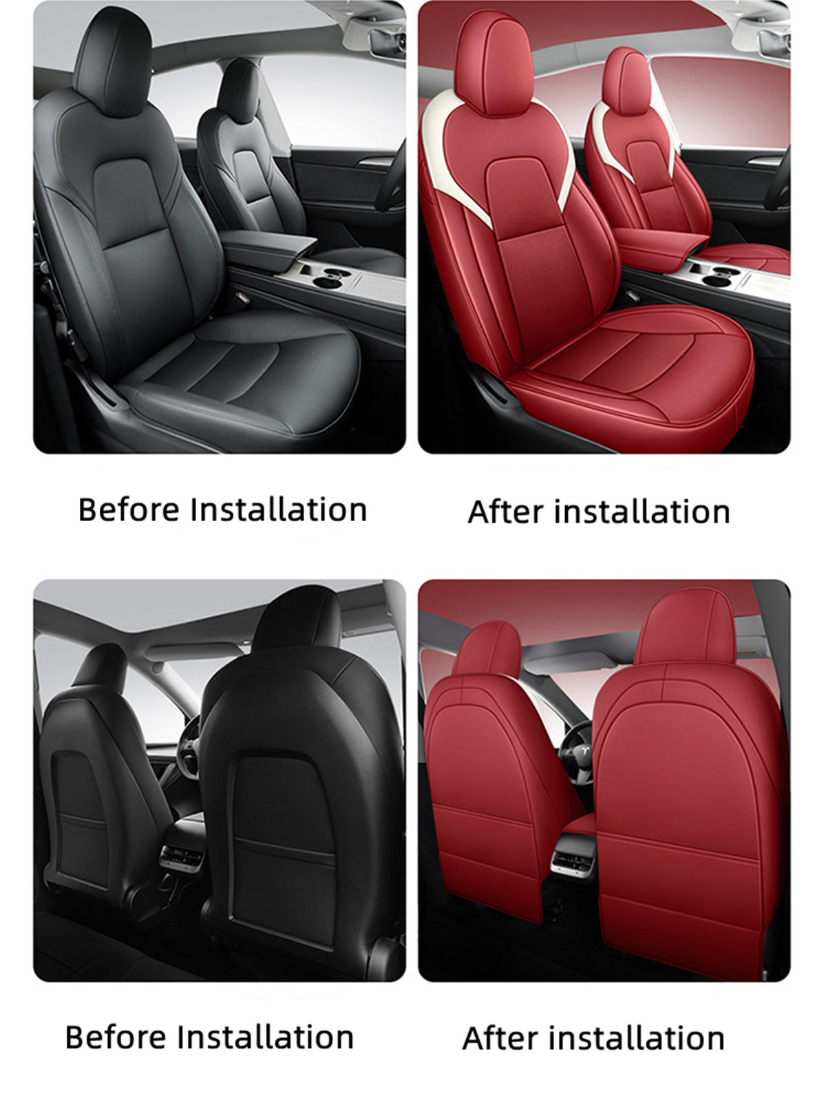 Tesla Seat Covers Model Y 2020-2023