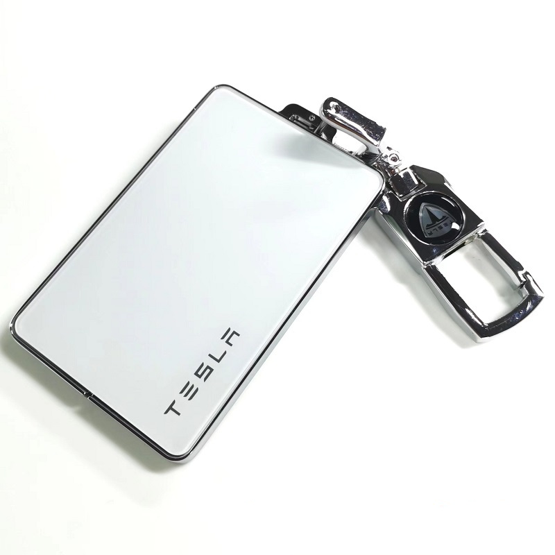 Key holder made of zinc alloy for Tesla models S/3/X/Y