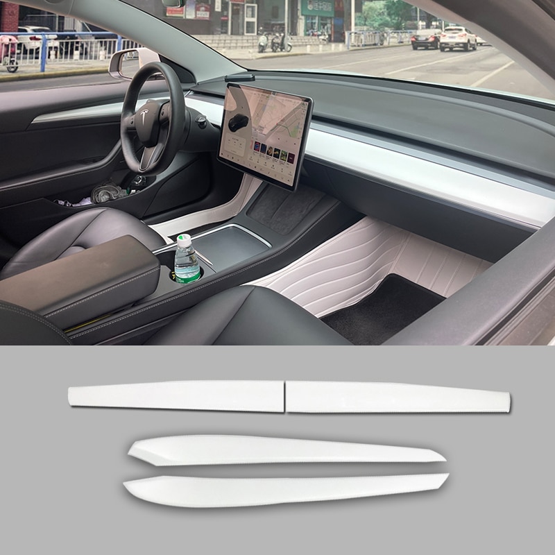 Tesla Model 3 & Y Carbon Fiber Dash Cover (2018-2021) - Matte Carbon