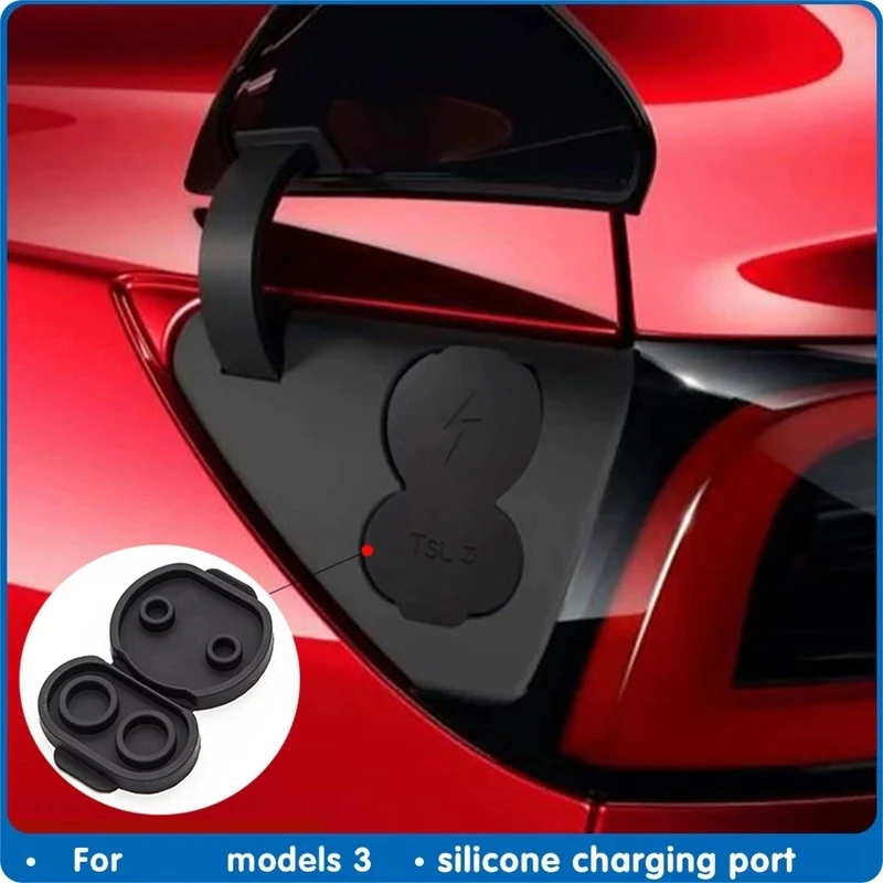Europe Tesla Model 3 & Y Accessories Dust Plug Protective Cover for Car Charging Port