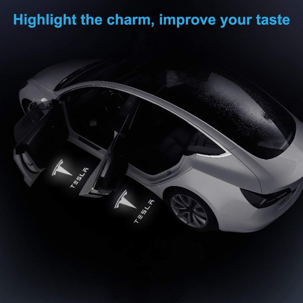 Original special plug projection light for Tesla Model 3/Y/X/S (2018-2022)