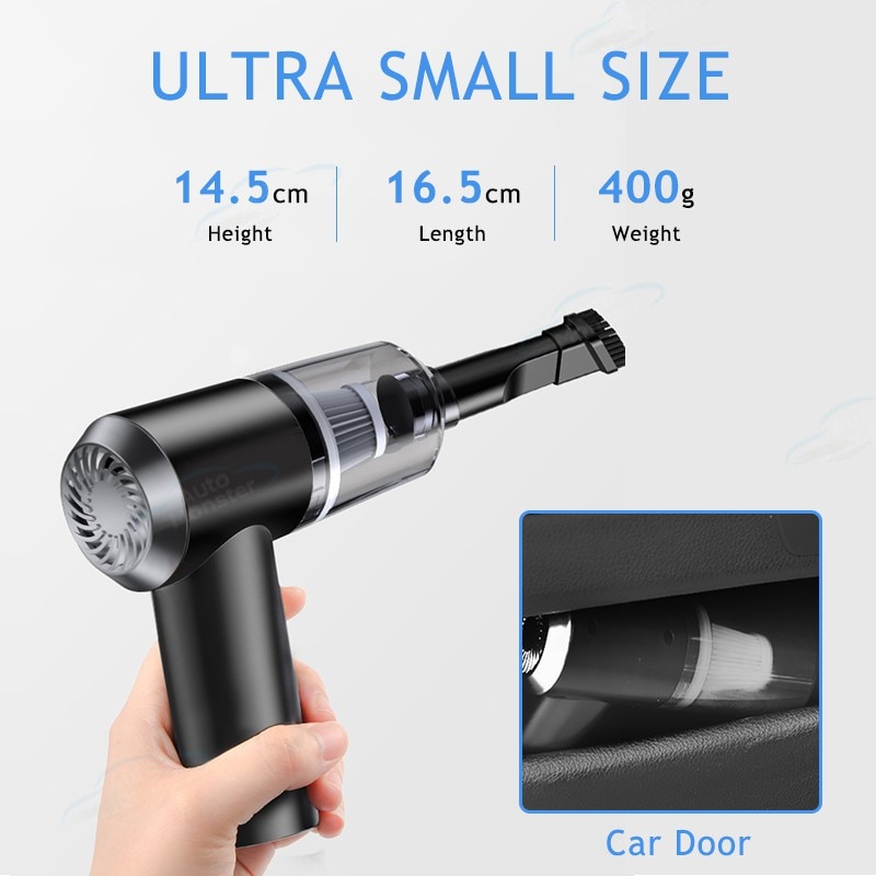 120W 9000pa Handheld Portable Vacuum Cleaner