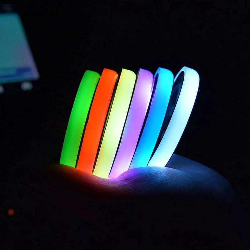 7 Colors LED Car Cup Holder for Tesla Model S/3/X/Y (2 Pcs)