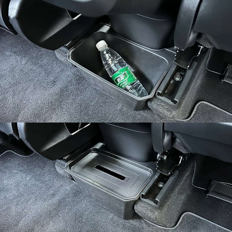 Poubelle De Porte Pour Tesla Model Y 2018-2024 - Boîte De Rangement Intérieure Voiture - Accessoire Pratique Et Discret