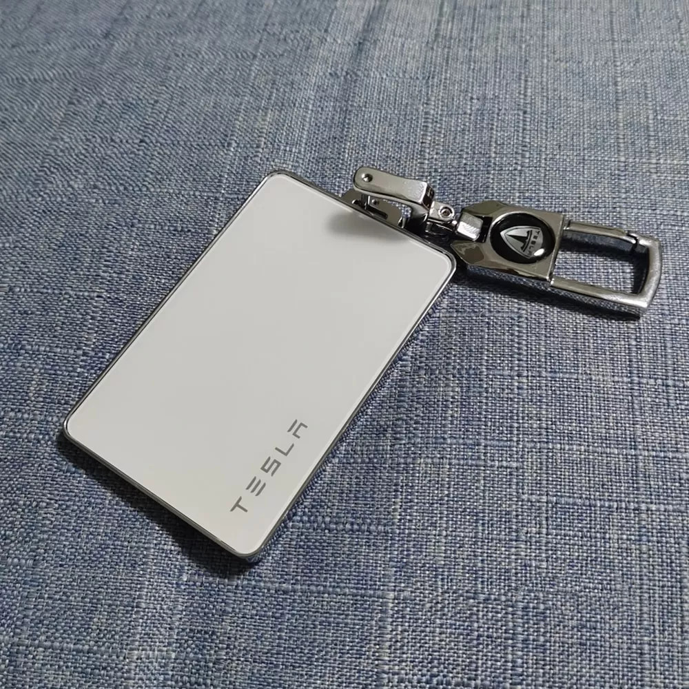 Tesla key cards Zinc Alloy Frame for 2021 Model 3 Y